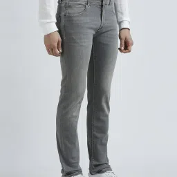 Pepe Jeans Grey Cotton Slim Fit Jeans image 3