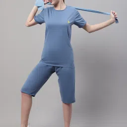 Vimal Jonney Dark Grey & Blue Sports Set - Pack of 2 image 3