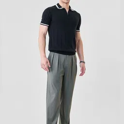 Snitch Men Straight Fit Regular Trousers image 4