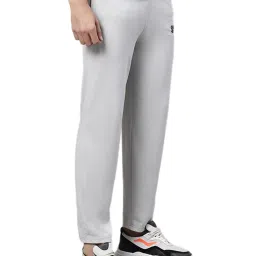 Vimal Jonney Light Grey & Blue Cotton Lounge Pants - Pack of 2 image 3