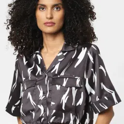 Only Black & White Printed Shirt-picture-34