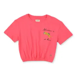 Gini & Jony Kids Pink Printed Top-picture-33