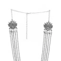 Teejh Pitara Collection Rakha Silver Oxidized Jewellery Set image 3