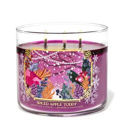 Bath & Body Works Spiced Apple Toddy 3-Wick Scented Candle - 411g-picture-17