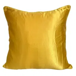 TARA Sparkling Homes Printed Yellow Velvet Cushion Cover -  Set of 2 image 3