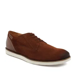 Ruosh Men's Brown Derby Shoes image 3