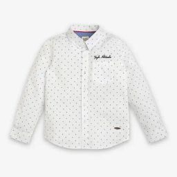 Ed-a-Mamma Kids White Printed Full Sleeves Shirt-picture-26