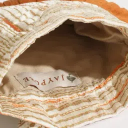 Jaypore Beige Medium Potli image 5