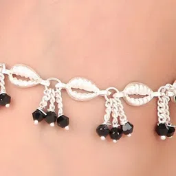 AamNa Enterprises Silver-Plated Anklet-picture-11