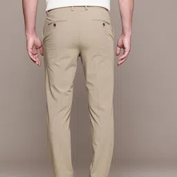 MANGO MAN Mid-Rise Slim Fit Trousers image 4