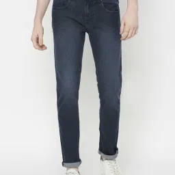 Being Human Dark Blue Slim Fit Jeans-image-91