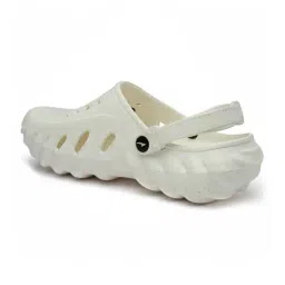 Asian Kids White Back Strap Clogs image 5