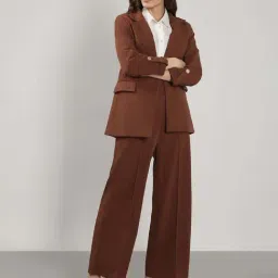 Vero Moda Brown Regular Fit Blazer image 5