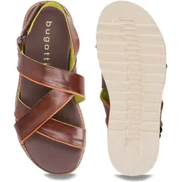 Bugatti Men's Limon Dark Brown Back Strap Sandals image 4
