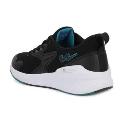 Campus Men's Simon Pro Pitch Black Running Shoes image 4