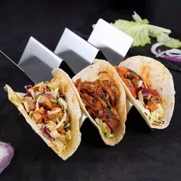 Amour Taco Stand Taco Holder Holds up to 3 Tacos Each as Plates Safe for Dishwasher Oven and Grill image 3