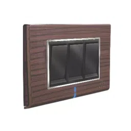 Cona StatuS 8 M Square Switch Cover Plate Pine Wood, 10809-image-65