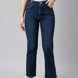 showoffff SHOWOFF Blue Straight Fit Mid Rise Jeans-picture-19