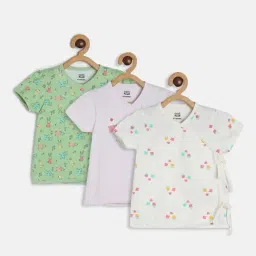 MINIKLUB Kids Multicolor Printed Vest (Pack Of 3)-picture-32
