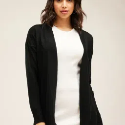 Fablestreet Black Regular Fit Shrug-picture-29