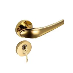 OZONE Astro Series ONYX 45x85 mm Mortise Handle High-Quality Zinc Alloy Gold Finish, OZH-AST-ONY RS GOLD image 1