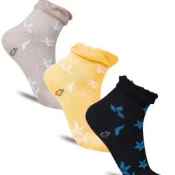 Dollar Socks For Women' s Casual Ankle Length In (Pack of 3)-picture-16