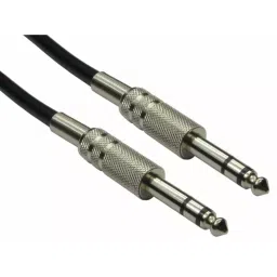 RS PRO Male 6.35 mm Stereo Jack to Male 6.35 mm Stereo Jack Aux Cable Black 2 m, 1924467-picture-34