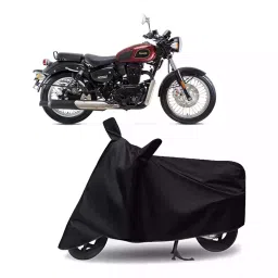 Auto Pearl Bike Cover for Benelli Imperiale 400 (Black)-picture-43