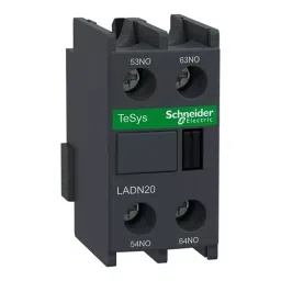 SCHNEIDER ELECTRIC Contactor Auxiliary Contacts 2NO FRONT MOUNTING, LADN20-picture-39