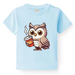 BLUSHES Kids Graphic Printed Round Neck Cotton T-shirt-picture-47