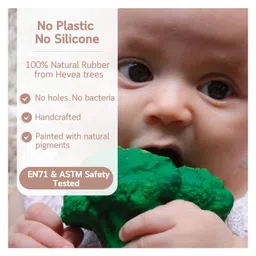 Oli & Carol Brucy The Broccoli Teether - Green image 2