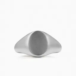 SWASHAA Men Zane Matte Signet Ring image 5