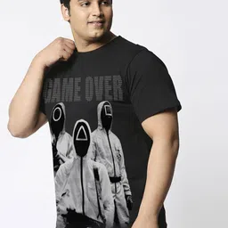 Bewakoof Plus Men Printed T-shirt image 4