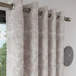 DDecor Live Beautiful Purple Polyester 9 ft Long Door Curtain image 3