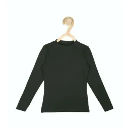 Peter England Kids Green Regular Fit Full Sleeves Top-image-71