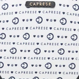 Caprese Black & Grey Printed Small Tote Handbag image 3