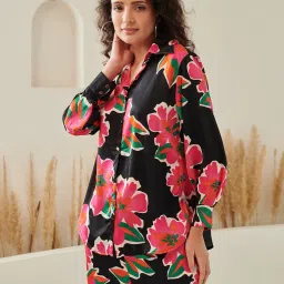 Dusk Attire Multicolor Jade Co-ord Set image 3