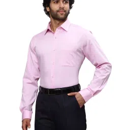 Raymond Pink Slim Fit Printed Shirts image 3