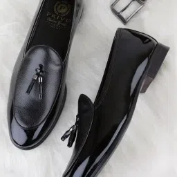 Privo by Inc.5 Men's Black Formal Mocassins-image-93