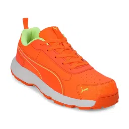 Puma Men's Classic Cat Orange Cricket Shoes image 3