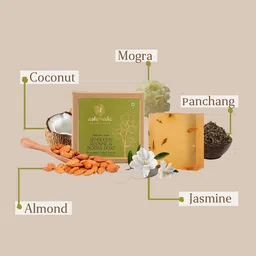 ASHPVEDA Sensuous Jasmine & Mogra Soap - 75 g image 3