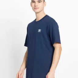 Adidas Originals Blue ESS T-Shirt image 3