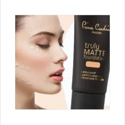 Pierre Cardin Paris Truly Matte Foundation 611 Fresh Beige - 30 ml image 3