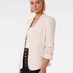 Forever New Light Peach Blazer image 3