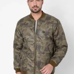 Spykar Green Full Sleeves Mandarin Collar Jacket-picture-11