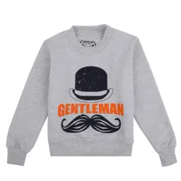 Dyca Kids Grey Graphic Print Full Sleeves Sweatshirt-picture-25