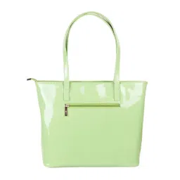 Metro Green Textured Medium Tote Bag image 3