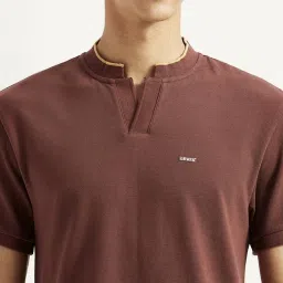 Levi's Brown Cotton Slim Fit T-Shirt image 3