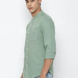 American Eagle Outfitters Green Regular Fit Shirt image 3