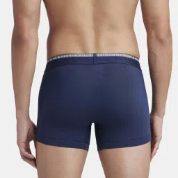 Jockey US60 Men's Super Combed Cotton Elastane Stretch Solid Trunk with Ultrasoft Waistband image 3